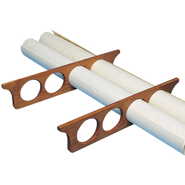 Roca søkortsholder, teak