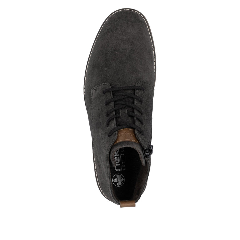 Rieker M Ruskindssko Grey  - 33106-45
