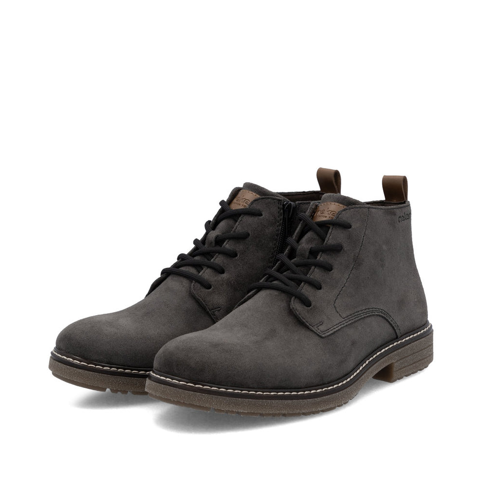 Rieker M Ruskindssko Grey  - 33106-45