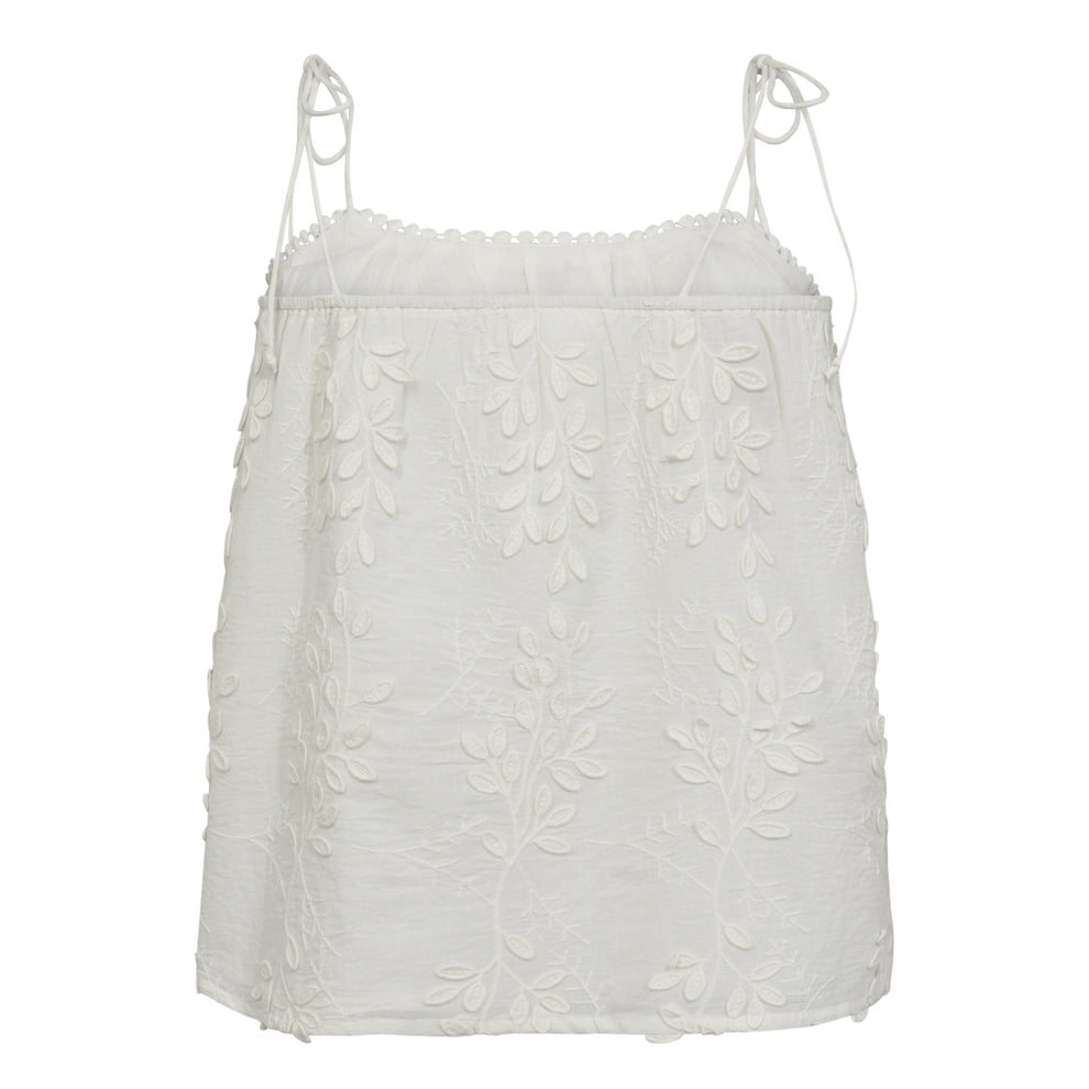 Co´Couture W Nessa Singlet Off White