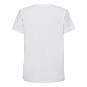 Co´Couture Co'Couturecc Foil Tee White-Gold