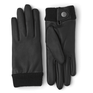 Hestra W Idun Handsker Black