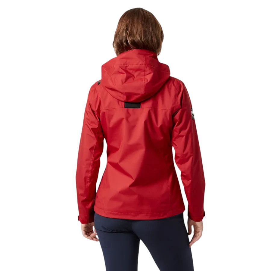 Helly Hansen W Crew Hooded Midlayer Sejlerjakke Red