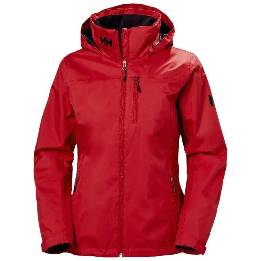 Helly Hansen W Crew Hooded Midlayer Sejlerjakke Red