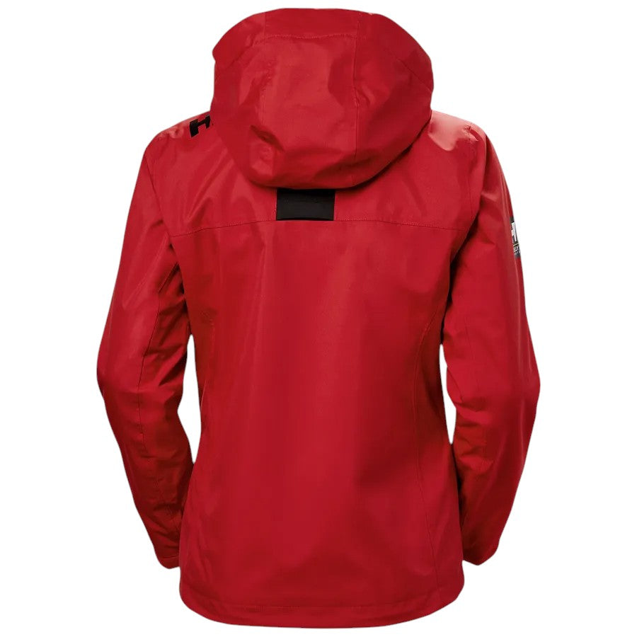Helly Hansen W Crew Hooded Midlayer Sejlerjakke Red