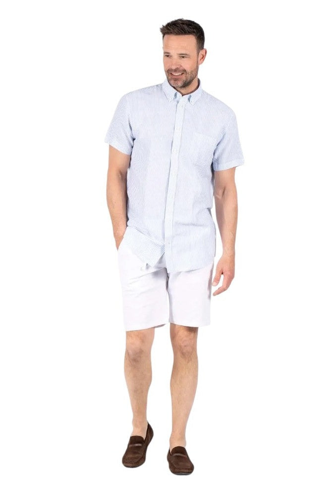 Pre End Frey Stripe Shirt Blue