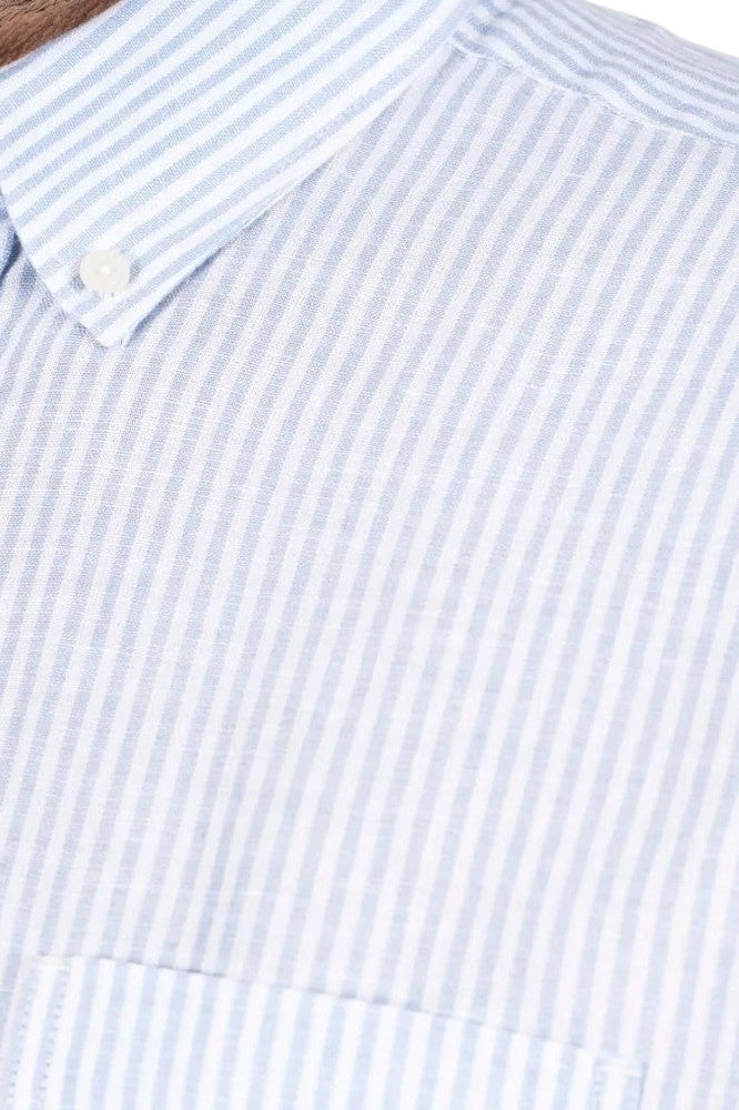 Pre End Frey Stripe Shirt Blue