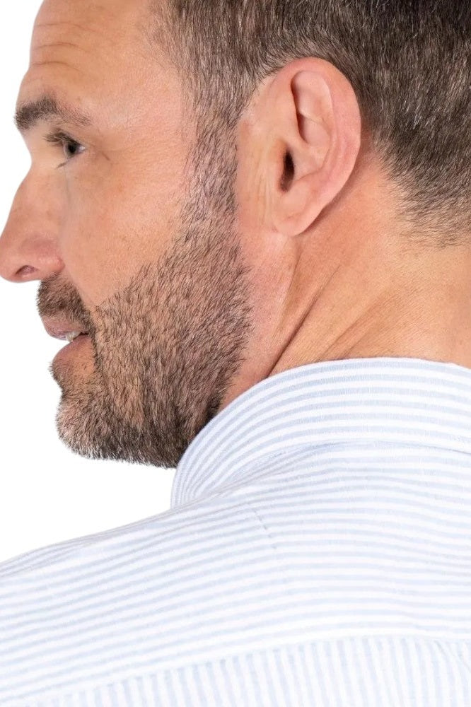 Pre End Frey Stripe Shirt Blue