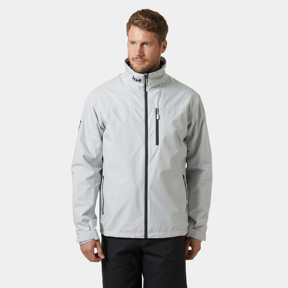 Helly Hansen M Crew Midlayer Sejlerjakke 2 Grey Fog
