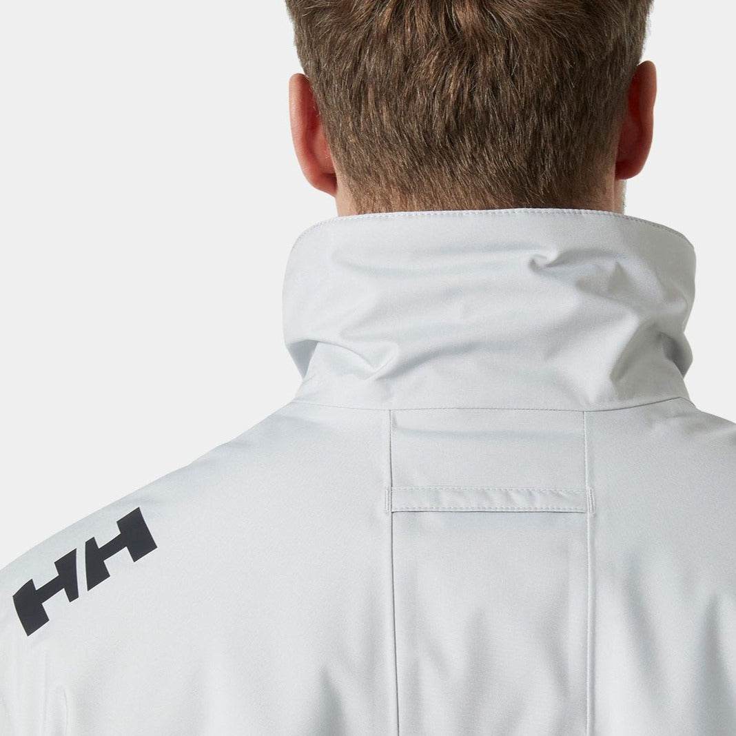 Helly Hansen M Crew Midlayer Sejlerjakke 2 Grey Fog