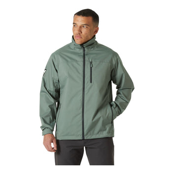 Helly Hansen M Crew Sejlerjakke 2.0 Grey Cactus