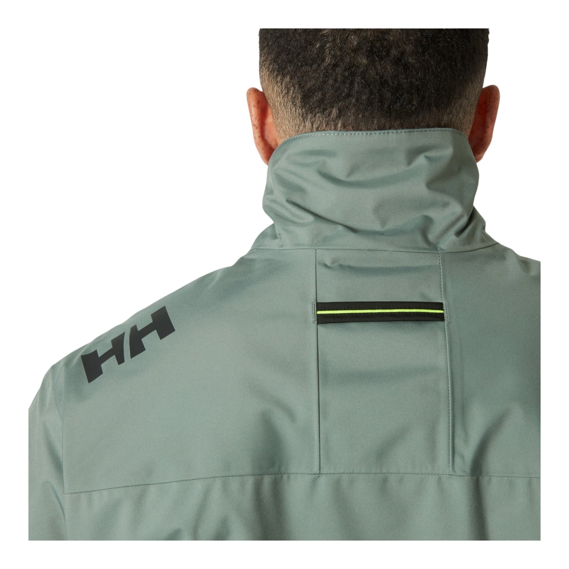 Helly Hansen M Crew Sejlerjakke 2.0 Grey Cactus