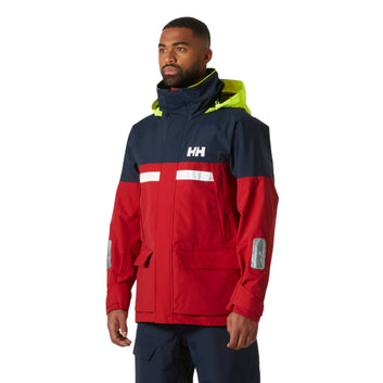 Helly Hansen M Pier 4.0 Sejlerjakke Red