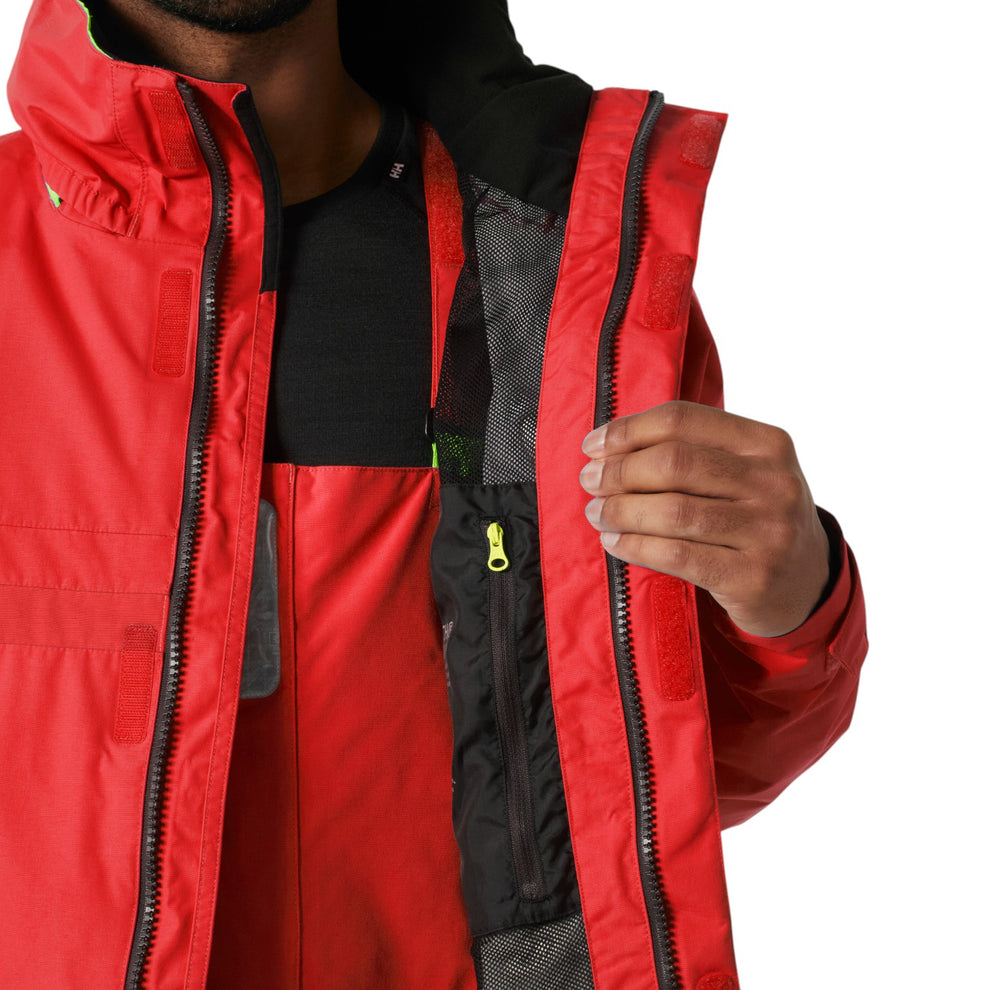 Helly Hansen M Pier 4.0 Sejlerjakke Alert Red