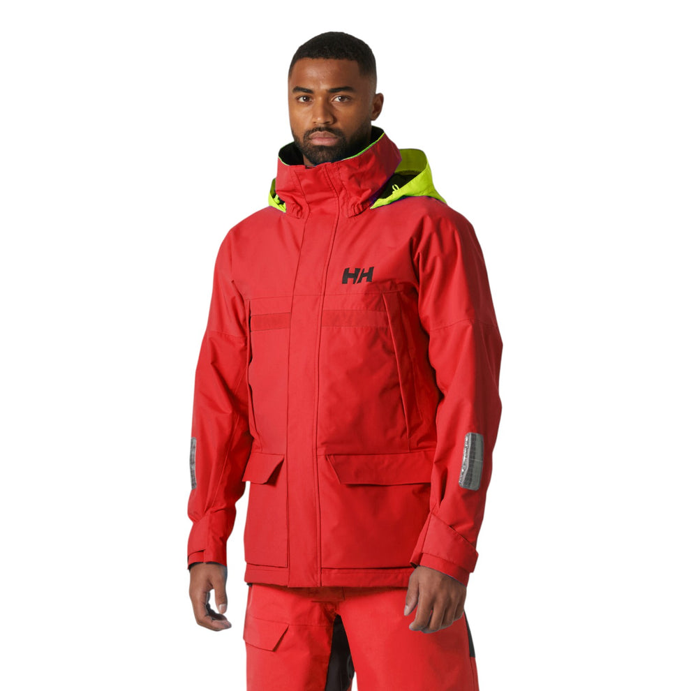 Helly Hansen M Pier 4.0 Sejlerjakke Alert Red