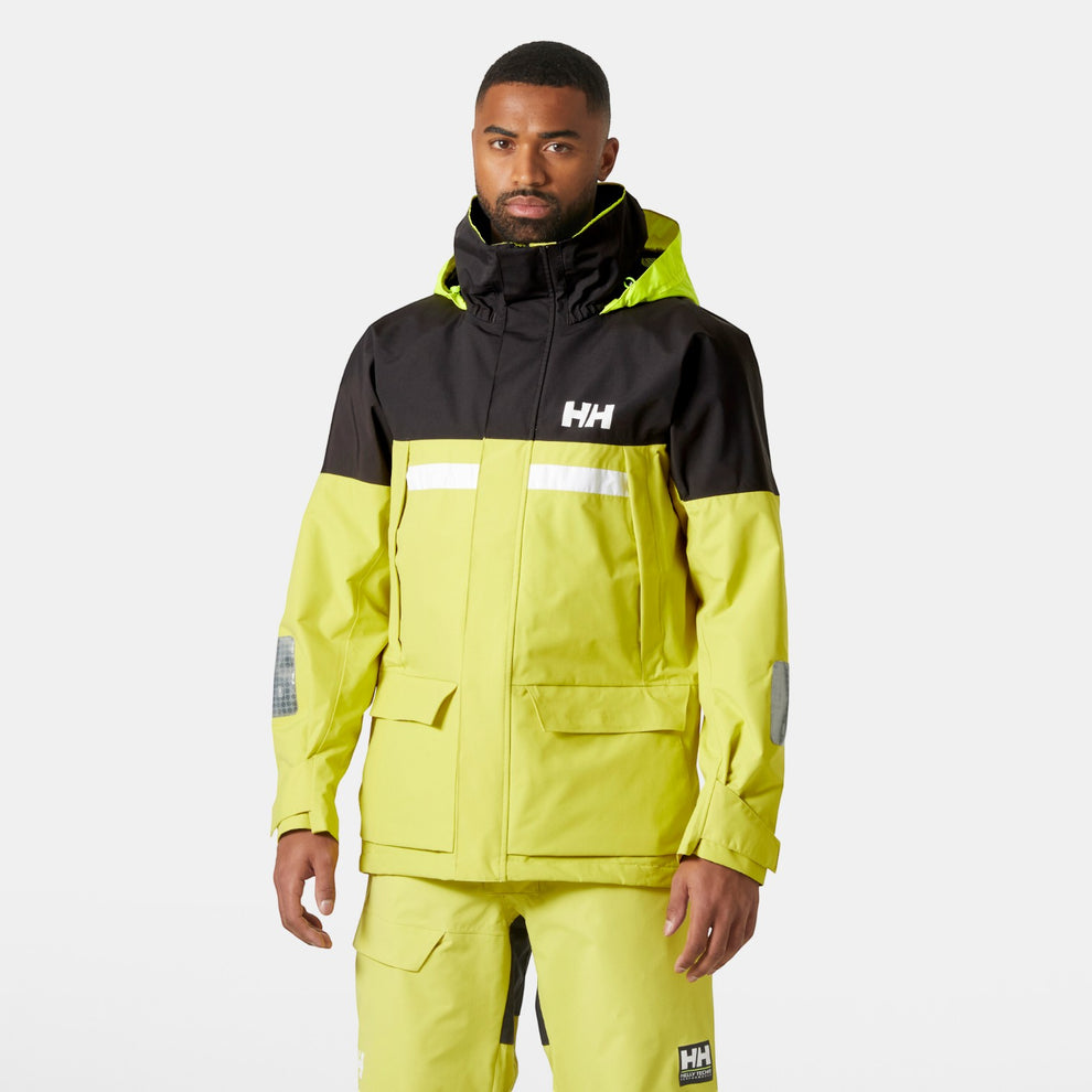 Helly Hansen M Pier 4.0 Sejlerjakke Cyber Lime