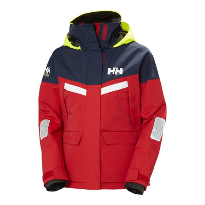 Helly Hansen W Pier 4.0 Sejlerjakke Red