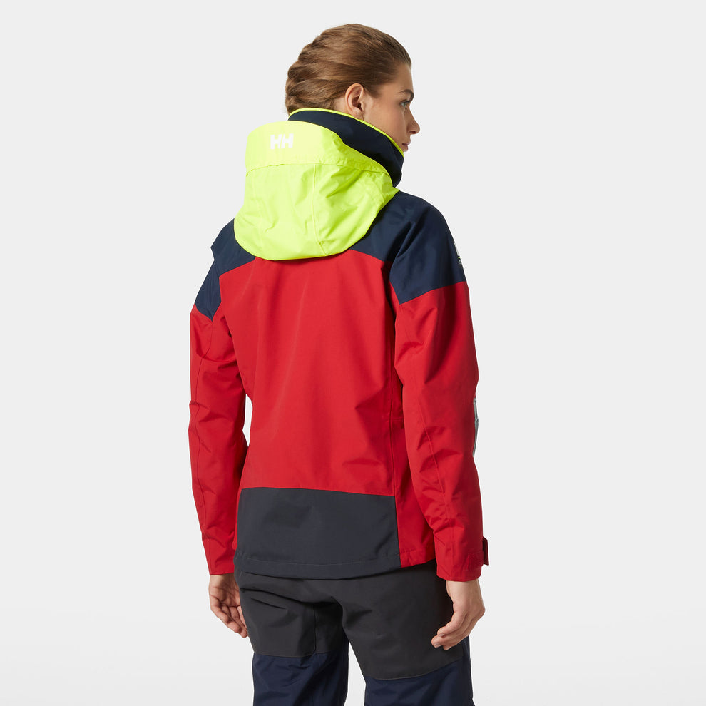 Helly Hansen W Pier 4.0 Sejlerjakke Red