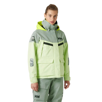 Helly Hansen W Pier 4.0 Sejlerjakke Washed Lime