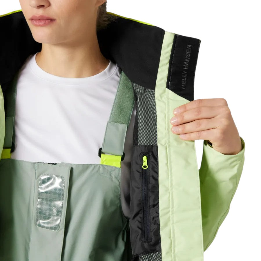 Helly Hansen W Pier 4.0 Sejlerjakke Washed Lime