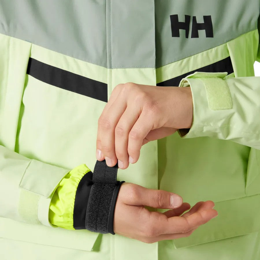 Helly Hansen W Pier 4.0 Sejlerjakke Washed Lime