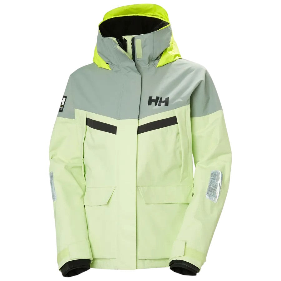 Helly Hansen W Pier 4.0 Sejlerjakke Washed Lime