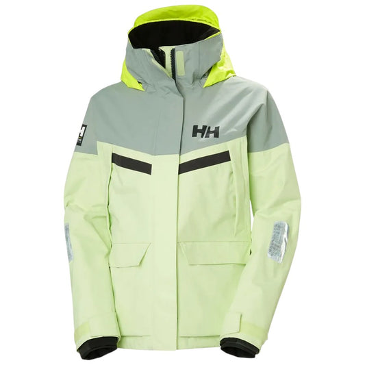 Helly Hansen W Pier 4.0 Sejlerjakke Washed Lime