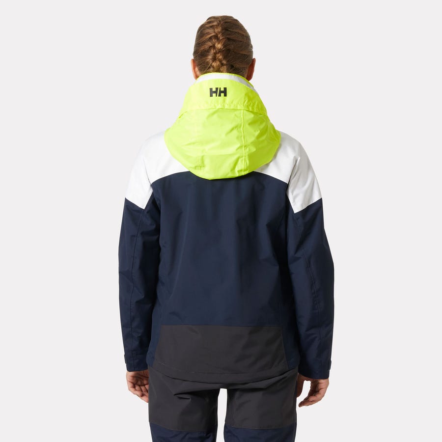 Helly Hansen W Pier 4.0 Sejlerjakke Navy/Blue Marine