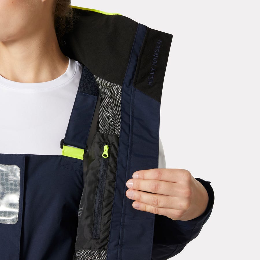 Helly Hansen W Pier 4.0 Sejlerjakke Navy/Blue Marine