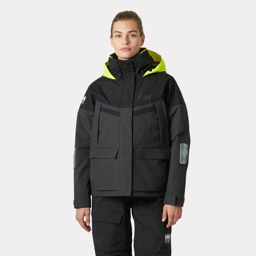Helly Hansen W Pier 4.0 Sejlerjakke Ebony