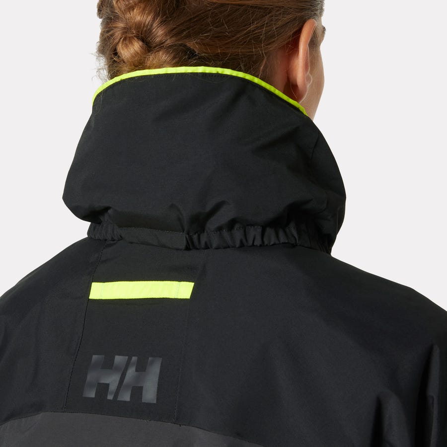 Helly Hansen W Pier 4.0 Sejlerjakke Ebony