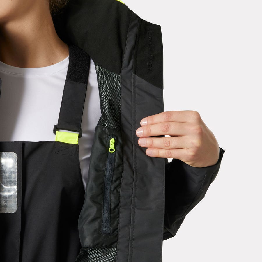 Helly Hansen W Pier 4.0 Sejlerjakke Ebony