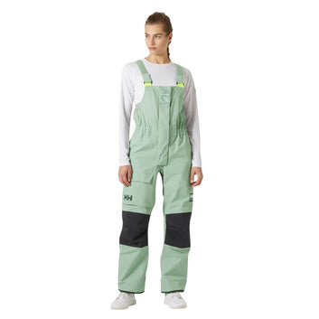 Helly Hansen W Pier BIB 4.0 Inshore Sejlerbukser Eucalyptus