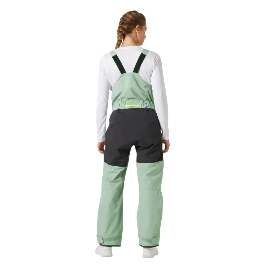 Helly Hansen W Pier BIB 4.0 Inshore Sejlerbukser Eucalyptus