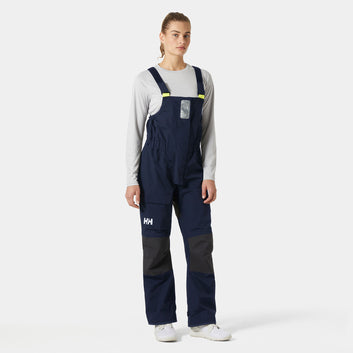 Helly Hansen W Pier BIB 4.0 Inshore Sejlerbukser Navy