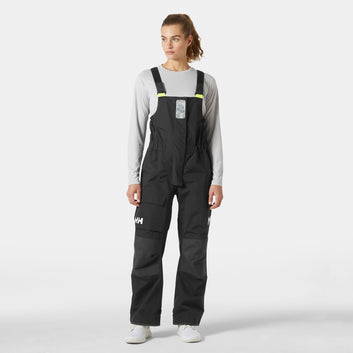 Helly Hansen W Pier BIB 4.0 Inshore Sejlerbukser Ebony