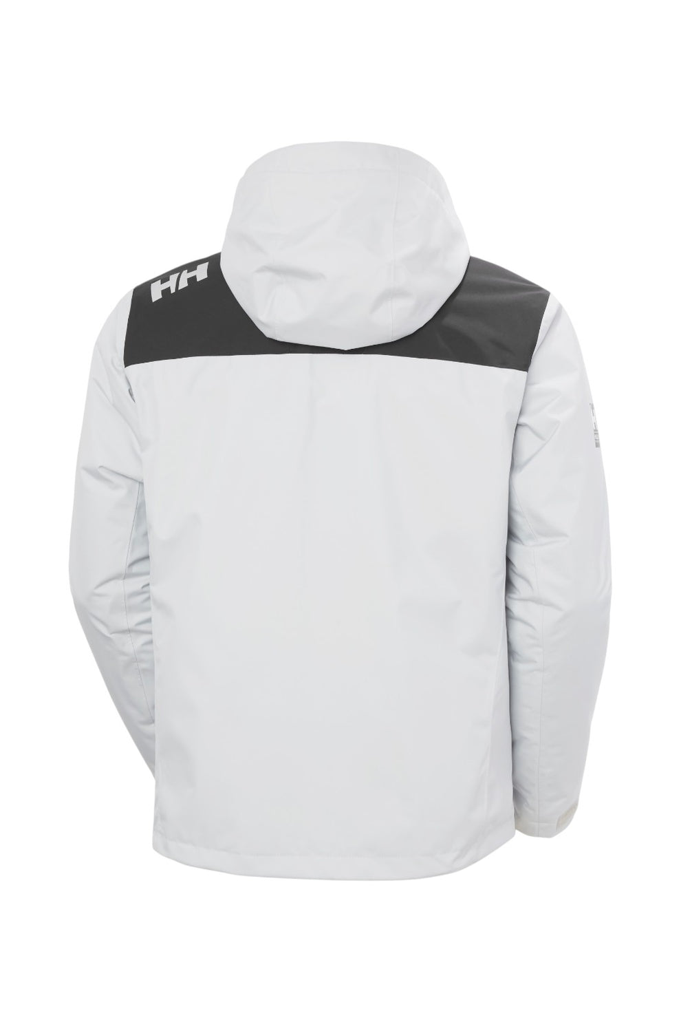 Helly Hansen M Crew Hooded Pile Jacket Grey Fog
