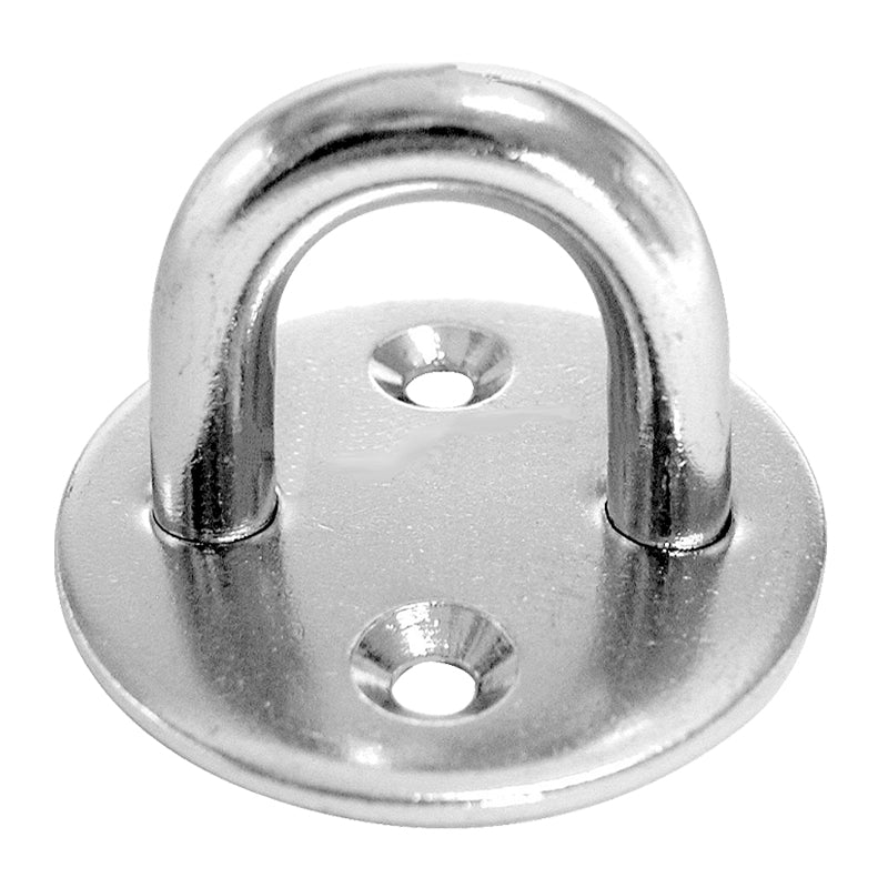 Øjeplade rustfri oval