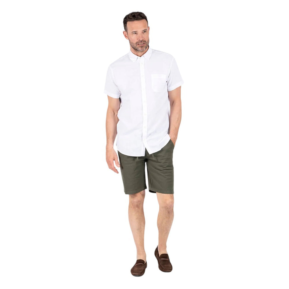 Pre End Frey Ss Skjorte Optical White