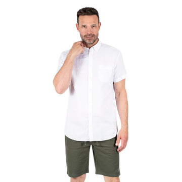 Pre End Frey Ss Skjorte Optical White