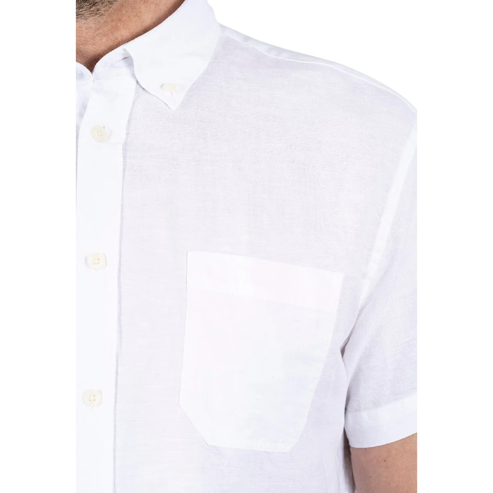 Pre End Frey Ss Skjorte Optical White