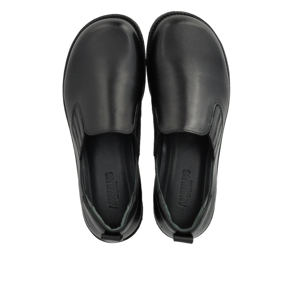 Angulus W Sko med Elastik Black Dame sko