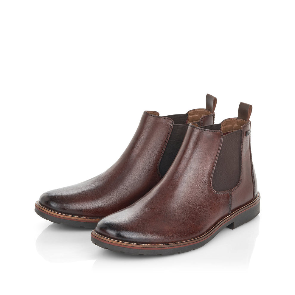 Rieker M Clarino Kort Støvle Brun 35382