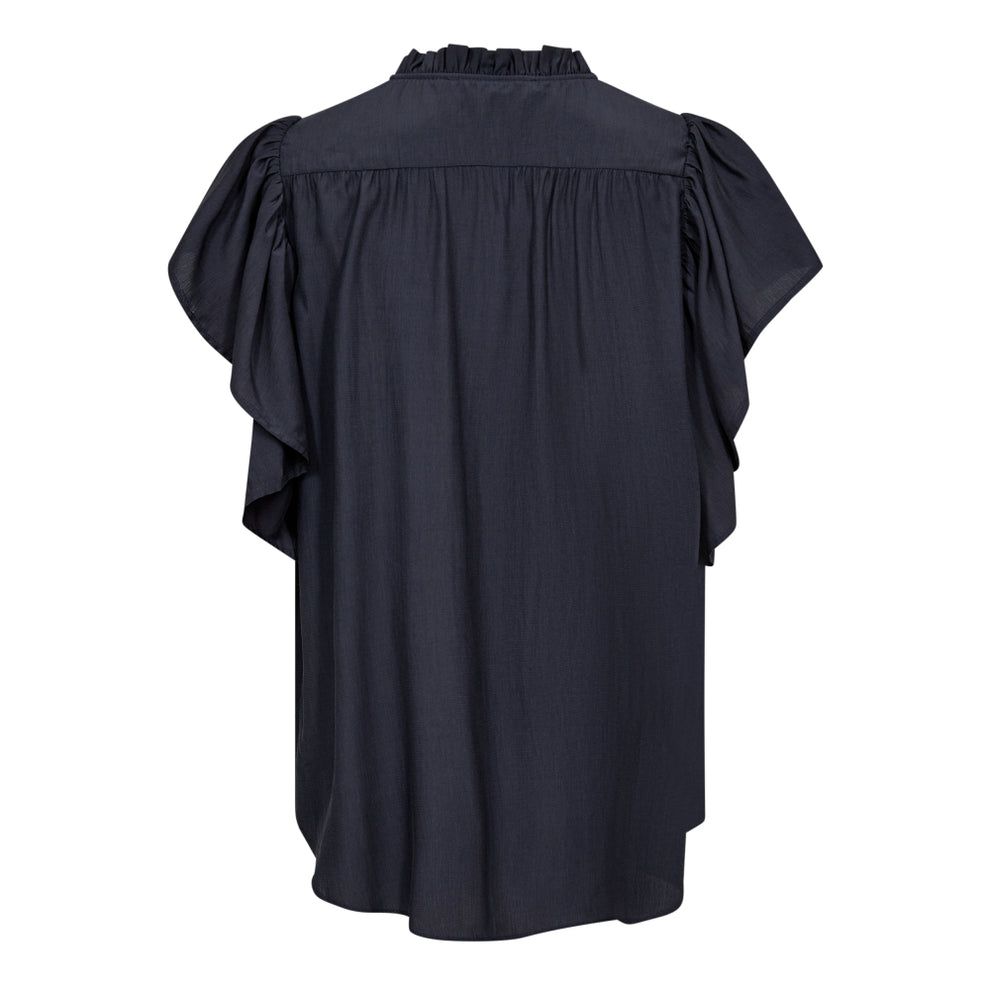Co'couture W Tora Frill Top Ink