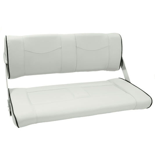ESM Dobbelt sofa ST90 Luxus lysegrå/marineblå