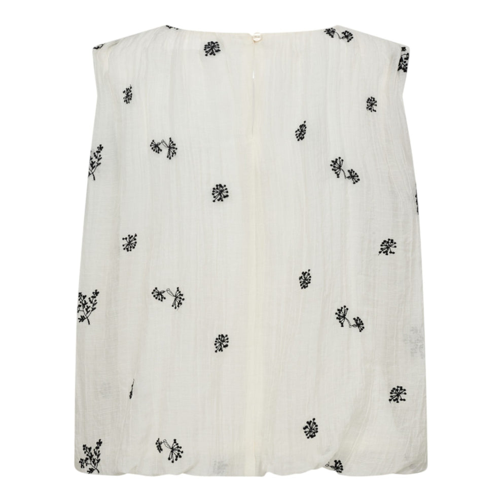 Co´Couture ColleenCC Balloon Top Off White