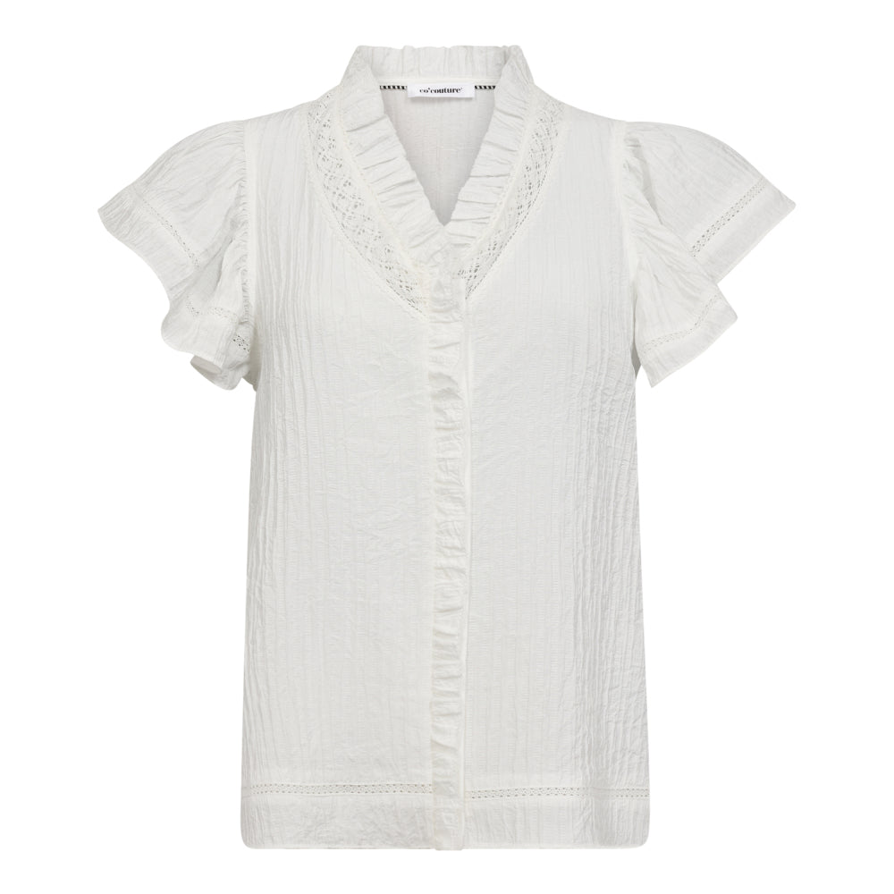 Co´Couture AlisaCC Lace Top Off White