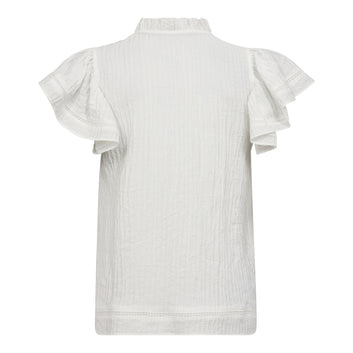Co´Couture AlisaCC Lace Top Off White
