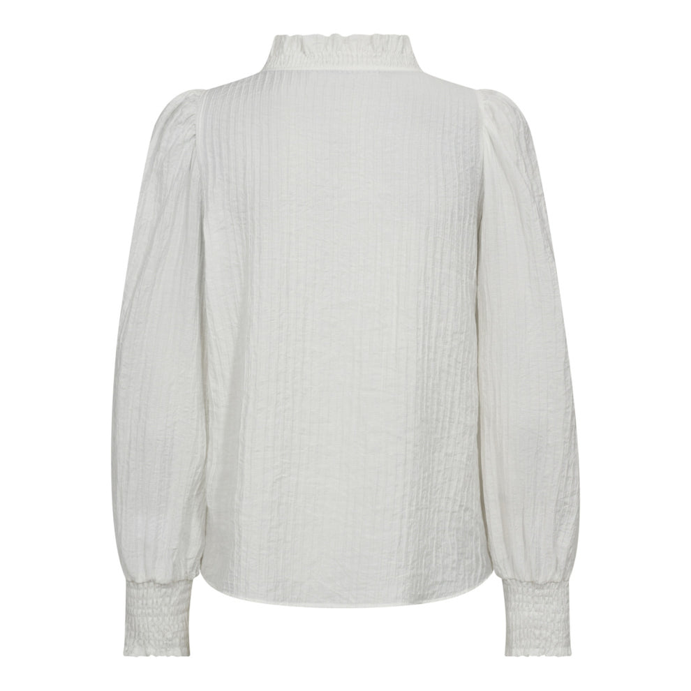 Co´Couture Shinacc V-Blouse Off White
