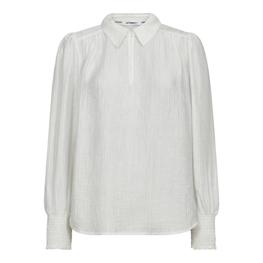 Co´Couture Tassycc Collar Blouse White